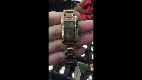 Burberry Rose Gold Engraved Ladies Watch BU9502